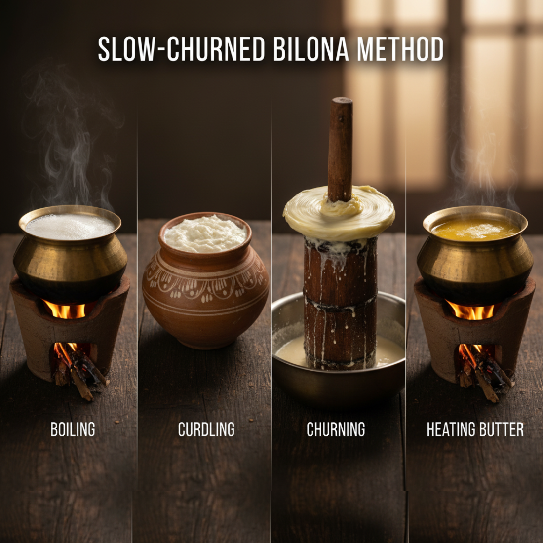 MELTED BLISS® A2 Bilona Cow Ghee | 100% Pure Jaffrabadi Breed Grass Fed | Traditional Desi Ghee in Glass Jar | Lab Tested for Purity | for Cooking, Skin & Hair Care 1000 ml